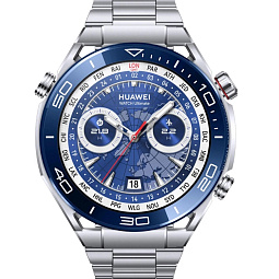 Умные часы HUAWEI WATCH Ultimate Steel (CLB-B19) Серебристый океан RU - фото 2