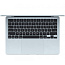 13.6" Ноутбук Apple MacBook Air 13 2025 2560x1664, Apple M4, RAM 24 ГБ, SSD 512 ГБ, 10C CPU/10C GPU, macOS, Sky Blue (Z1H90001N) - фото 8