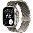 Apple Watch Ultra 3 (2025) 49mm Natural Titanium Case with Natural Titanium Milanese Loop M, MEWY4LW/A - фото 4