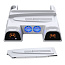 Подставка DOBE Multi-Functional Cooling Charging Dock для PS5 Slim/PS5 Pro (TP5-3532D), белая - фото 5
