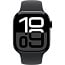 Apple Watch Series 10 46mm GPS Aluminum Case with Sport Band M/L, Jet Black/Black (MWWQ3LW/A), Б/У - фото 5