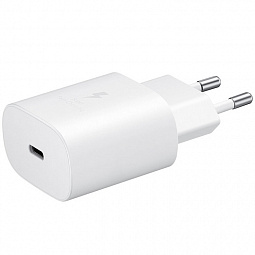 Сетевое ЗУ для SAMSUNG USB-C 25W Белый - фото 2