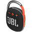 Портативная акустика JBL Clip 4, Черный/Оранжевый - фото 10