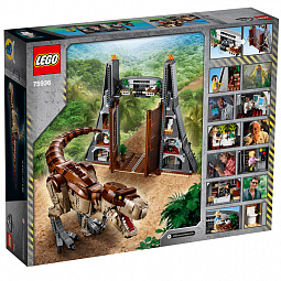 Конструктор LEGO Jurassic World 75936 Ярость Ти-Рекса - фото 9