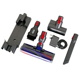 Пылесос Dyson V8 Slim fluffy (SV10K) Stick Vacuum Cleaner, red (красный) - фото 7