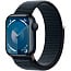 Apple Watch Series 9 GPS 41mm Aluminum Case with Sport Loop, Midnight (Тёмная ночь), MR8Y3LW/A - фото 4
