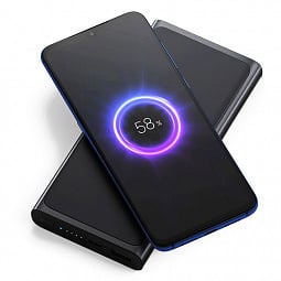 Внешний аккумулятор Xiaomi Mi Wireless Power Bank 10000mAh (WPB15PDZM), черный - фото 4