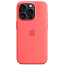 Чехол-накладка iPhone 15 Pro Silicone Case with MagSafe - Guava (MT1G3) - фото 10