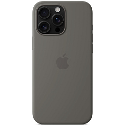 Чехол-накладка iPhone 16 Pro Max Silicone Case with MagSafe - Stone Gray (MYYV3) - фото 4