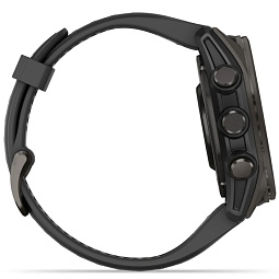 Умные часы Garmin FENIX 8 43mm Amoled Sapphire Titanium Carbon Gray (010-02903-21) - фото 11
