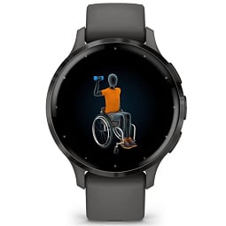 Умные часы Garmin Venu 3S, темно-серый (010-02785-00) - фото 6