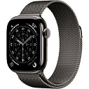 Фото - Apple Watch Series 11 46mm GPS + Cellular Titanium Case with Milanese Loop M/L, Slate (MFD44)