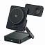 Беспроводное зарядное устройство Baseus PicoGo AF21 3-в-1 Qi 2.2 Wireless Charger 35W (E02054), черный - фото 5