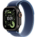 Фото - Apple Watch Ultra 3 (2025) 49mm Black Titanium Case with Blue/Bright Blue Trail Loop