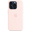 Чехол-накладка iPhone 15 Pro Silicone Case with MagSafe - Light Pink (MT1F3) - фото 8