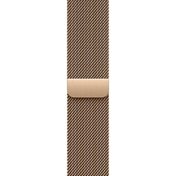 Apple Watch Series 10 46mm Titanium Case with Milanese Loop S/M, Gold (MC7T4) - фото 3