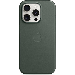 Чехол-накладка iPhone 15 Pro FineWoven Case with MagSafe - Evergreen (MT4U3) - фото 3