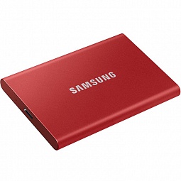 500 ГБ Внешний SSD Samsung T7, USB 3.2 Gen 2 Type-C, красный (MU-PC500R/WW) RU - фото 4