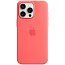 Чехол-накладка iPhone 15 Pro Max Silicone Case with MagSafe - Guava (MT1V3) - фото 7