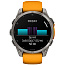 Умные часы Garmin FENIX 8 47mm Amoled Sapphire Titanium Spark Orange (010-02904-11) - фото 11