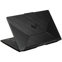 Ноутбук игровой ASUS TUF Gaming A17 FA706NF-HX031 AMD Ryzen 5 7535HS, RAM 16 ГБ, SSD 512 ГБ, NVIDIA GeForce RTX 2050 (4 Гб), Без о/с, черный, Русская раскладка - фото 2