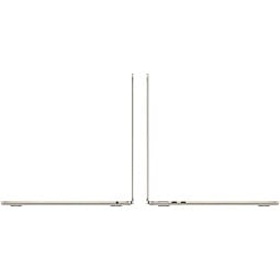 13.6" Ноутбук Apple MacBook Air 13 2024 2560x1664, Apple M3, RAM 16 ГБ, SSD 256 ГБ, 8C CPU/8C GPU, macOS, Starlight (MC8J4) - фото 5