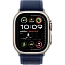 Apple Watch Ultra 2 (2024) 49mm Natural Titanium Case with Blue Trail Loop S/M, MX4J3LW/A - фото 5