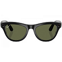 Фото Умные очки Ray Ban Meta Skyler Shiny Black G15 Green, 150 - 52 Size