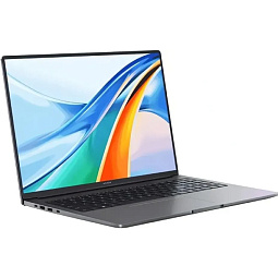 Ноутбук Honor MagicBook X16 Plus,AMD Ryzen 7 8845HS, AMD Radeon 780M,16ГБ, SSD 512ГБ, Windows 11 Home, серый (5301AJPD) - фото 5
