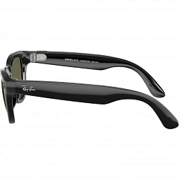 Умные очки Ray-Ban (Gen 2) Skyler Shiny Black G15 Green, 150 - 52 Size - фото 3
