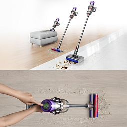 Пылесос Dyson V12S Digital Slim Submarine (SV52) (Nickel/Nickel) - фото 5