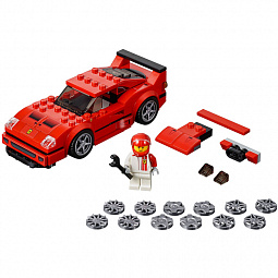 Конструктор LEGO Speed Champions 75890 Ferrari F40 Competizione - фото 2