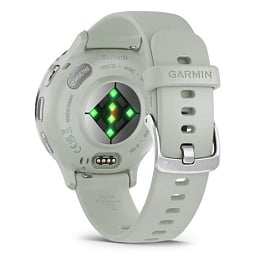Умные часы Garmin VENU 3S, серо-зеленый с серебристым безелем (010-02785-51) - фото 5