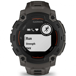 Умные часы Garmin INSTINCT E 45mm Black with Charcoal Band (010-02933-00) - фото 2