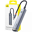 ХАБ Baseus UltraJoy Series 5-Port HUB AIR (Type-C to HDMI 4K 60Hz*1+USB3.0*2+PD*1+RJ45*1) - фото 8