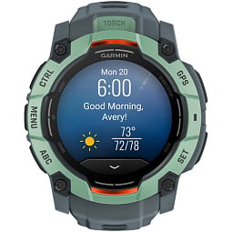 Умные часы Garmin Instinct 3 Amoled 50mm Neo Tropic with Twilight Band (010-03020-01) - фото 2