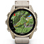 Умные часы Garmin FENIX 8 43mm Amoled Sapphire Soft Gold with Fog Gray Leather Band (010-02903-40) - фото 19