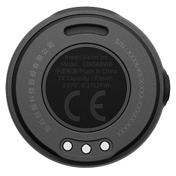 Беспроводной микрофон Insta360 Mic Air (1 TX + 1 RX), черный - фото 3