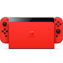 Игровая приставка Nintendo Switch OLED 64 ГБ Mario Red Edition - фото 5