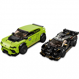 Конструктор LEGO Speed Champions 76899 Lamborghini Urus ST-X & Lamborghini Super Trofeo EVO - фото 2