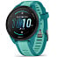 Умные часы Garmin Forerunner 165 Music, зеленый c бирюзовым ремешком (010-02863-32) - фото 8