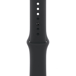 Apple Watch Series 11 46mm GPS Aluminum Case with Sport Band S/M, Space Grey/Black, MEV04LW/A - фото 3