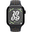 Apple Watch Series 10 42mm GPS Aluminum Case with Nike Band, Jet Black/Midnight Sky (MYJP3) - фото 5