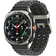 Умные часы Samsung Galaxy Watch Ultra 47mm LTE Titanium Silver Gray Band, черный/серый