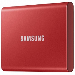500 ГБ Внешний SSD Samsung T7, USB 3.2 Gen 2 Type-C, красный (MU-PC500R/WW) RU - фото 2