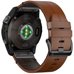 Умные часы Garmin EPIX PRO (Gen 2) Sapphire Edition 51 мм, Sapphire Grey Chestnut Leather Band (010-02804-30) - фото 14
