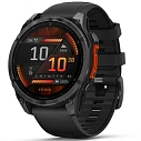 Фото - Умные часы Garmin FENIX 8 47mm Solar Sapphire Titanium Carbon Gray (010-02906-70)