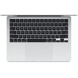 13.6" Ноутбук Apple MacBook Air 13 2025 2560x1664, Apple M4, RAM 16 ГБ, SSD 256 ГБ, 10C CPU/8C GPU, macOS, Silver (Z1CT0002U) - фото 2