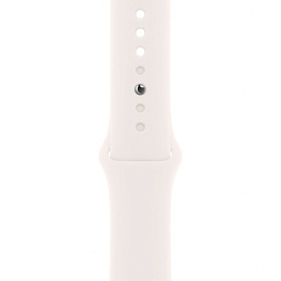 Apple Watch Series 11 46mm GPS Aluminum Case with Sport Band S/M, Rose Gold/Light Blush, MEV64 - фото 3