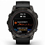 Умные часы Garmin FENIX 7 PRO Sapphire Solar, титановый с черным ремешком (010-02777-11/10) - фото 7